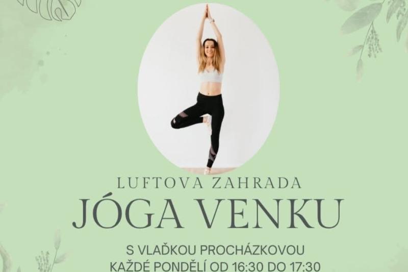 Jóga v Luftově zahradě