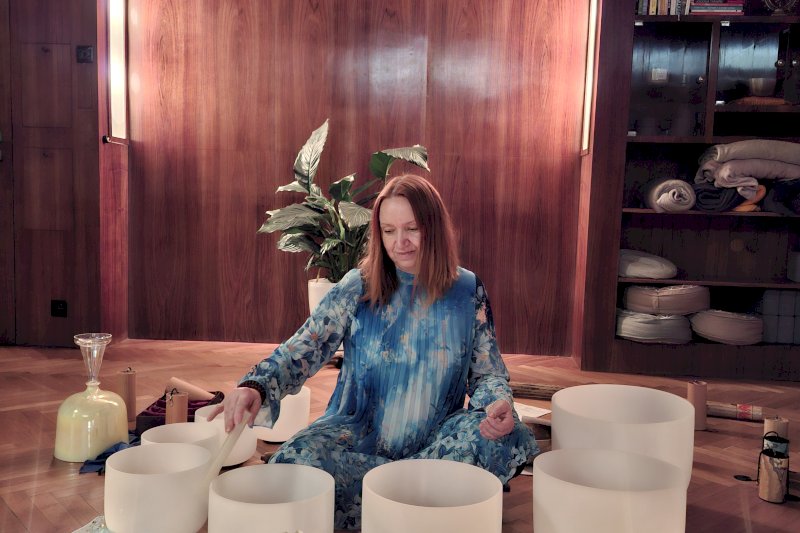 Zvuková lázeň s Ivanou