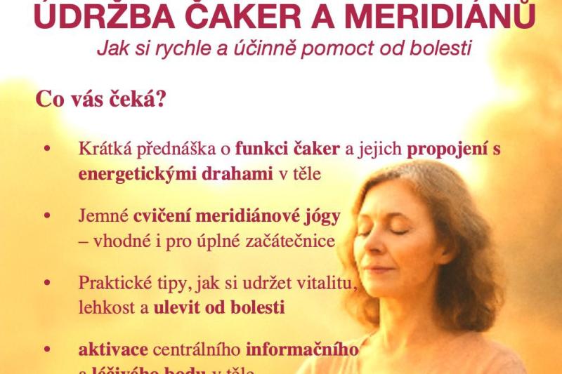 Seminář  Údržba čaker a meridiánů